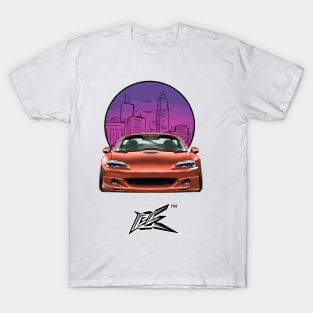 MAZDA MIATA NB STANCED ORANGE T-Shirt